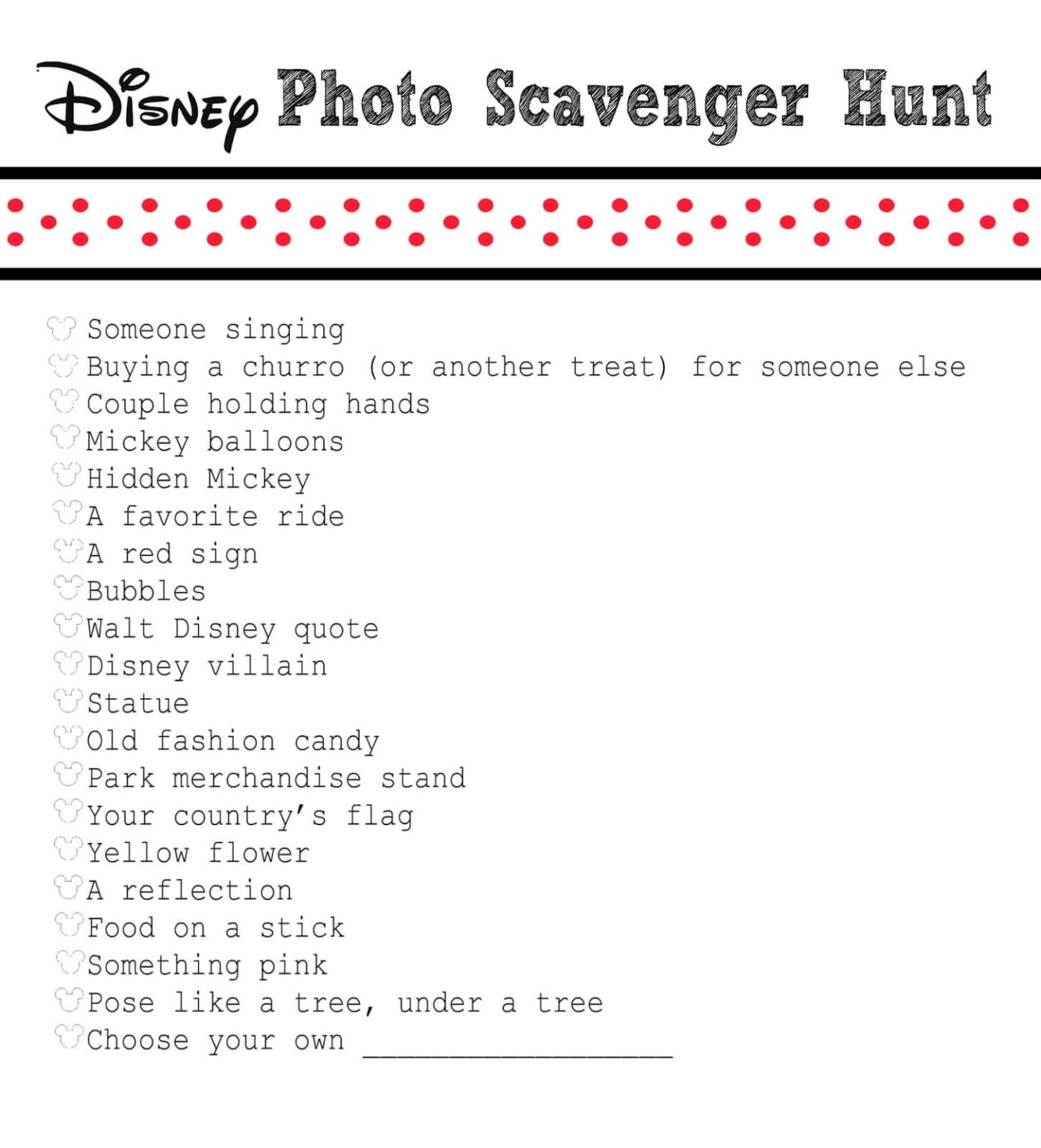 Scavenger Hunt Adventures at Disney World - Passports And Parenting!